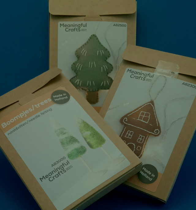 Meaningful Crafts: Vilt pakketjes