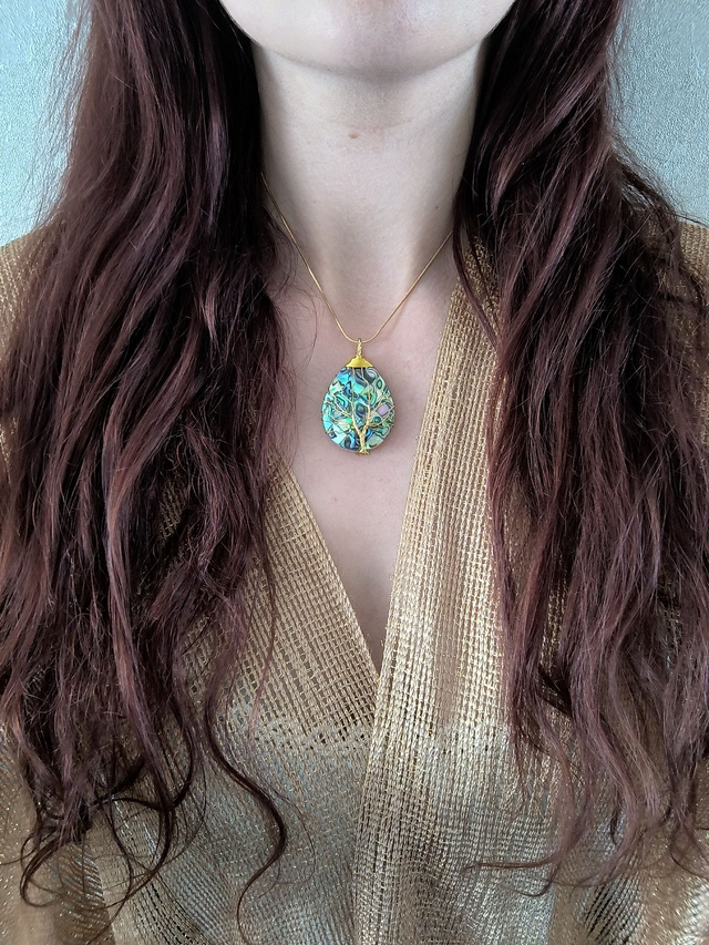 Goutte Ormeau et Nacre  Arbre de vie