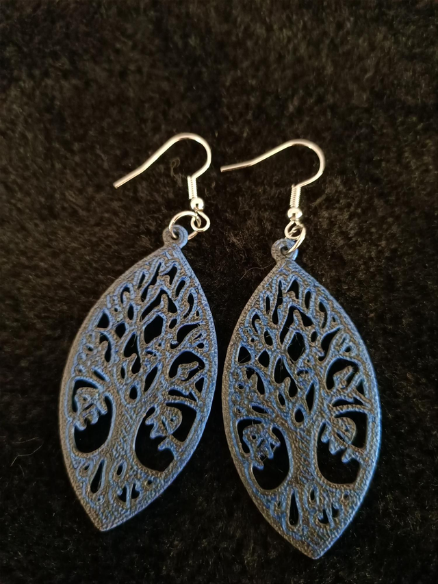 Boucles d'oreilles Arbre de vie 