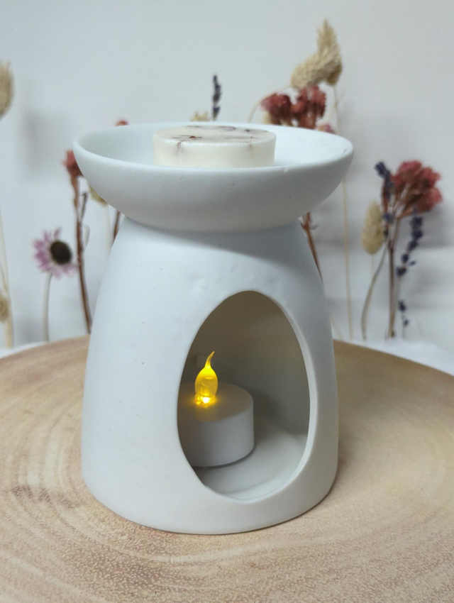Ceramic Angel Wings design wax melt burner