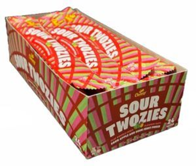 Chewzy Twosies Taffy Sour Apple &amp; Sour Frui Punch