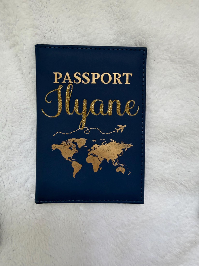 Protège-passeport personnalisé