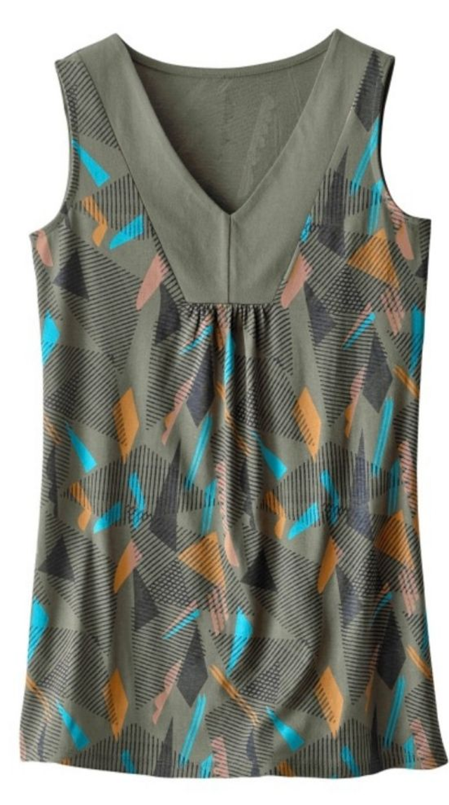 Débardeur imprimé 34/36 (Blancheporte)