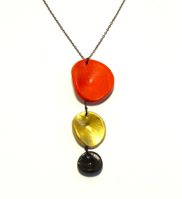 Shaped Disc Pendant - Bold