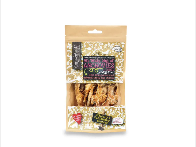 Anchovies dog 