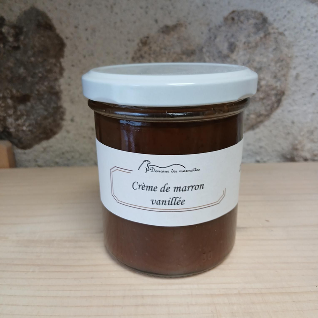 Crème de marron vanillée 220g Haute Loire 