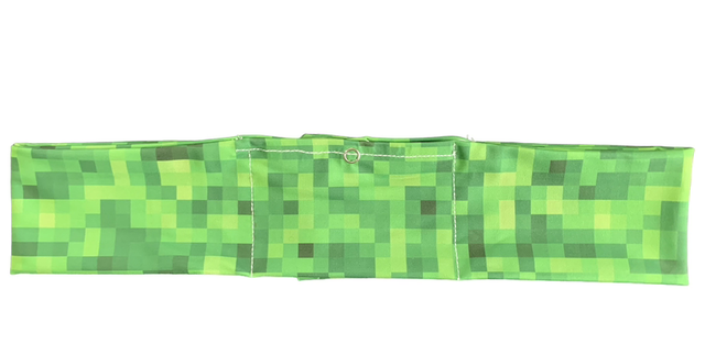 Pixels Green Lycra band 