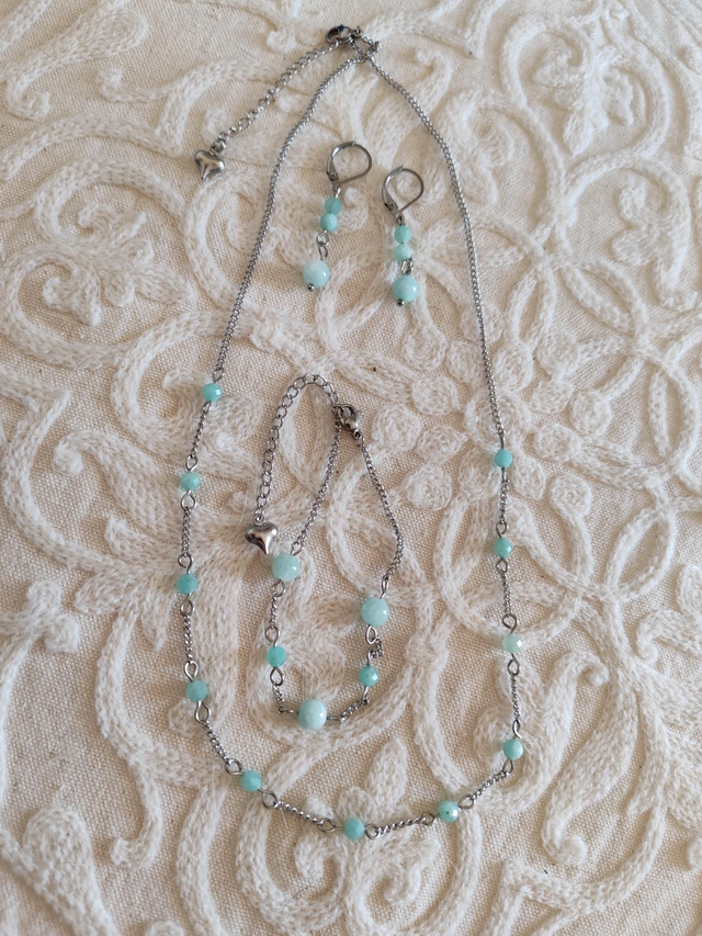 Ensemble collection Élégance amazonite 