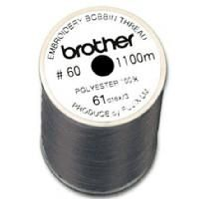 Fil canette N60 noir Brother