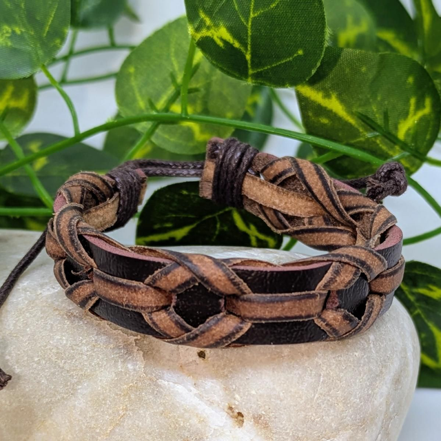 Bracelet &quot;Inès&quot; cuir BC-011