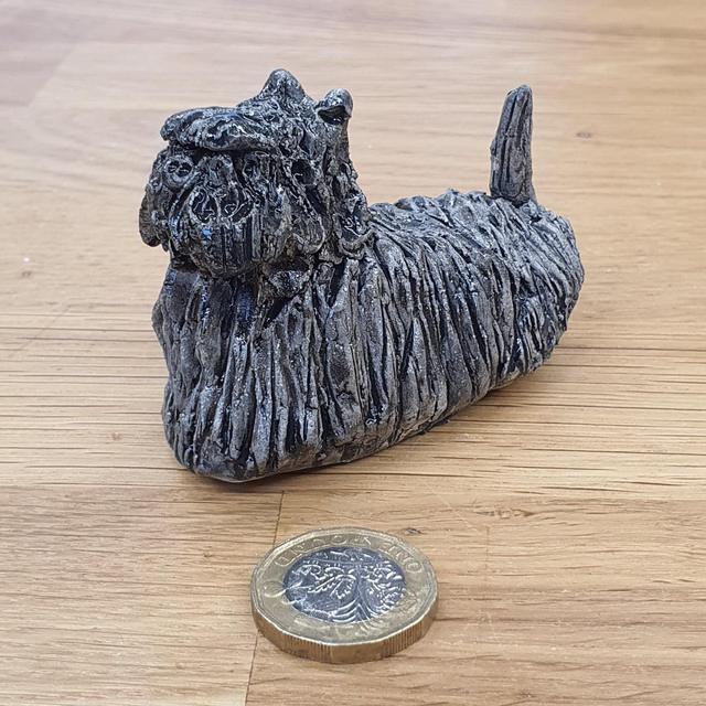 Scotty dog sculpture