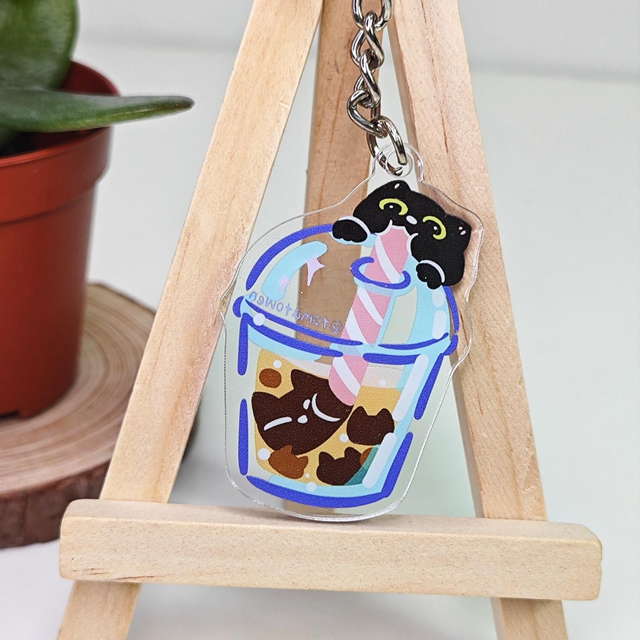 Keychain: Bubble tea 