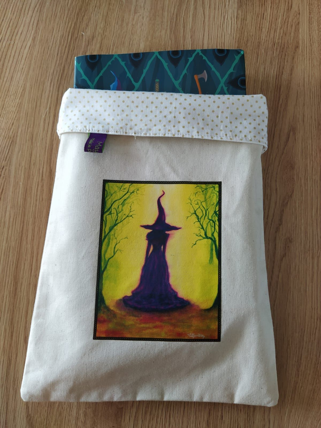 Pochette à livre grand modèle - Sorcière