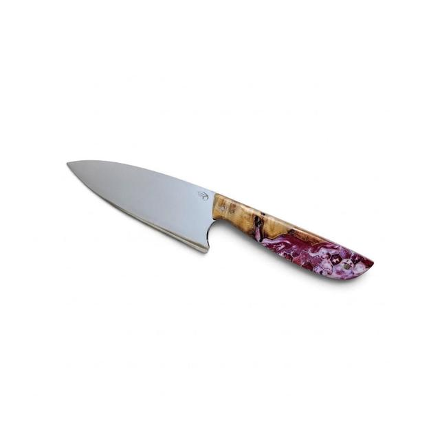 Couteau de cuisine - Loupe de peuplier 