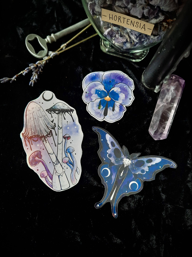 Set de stickers - Violet garden