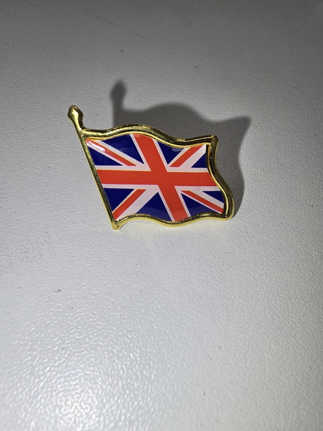 Union Jack pins 
