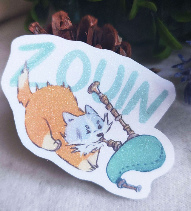 Sticker Corgi ZOUIN