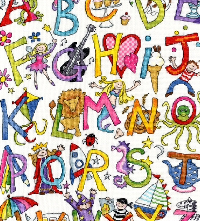 Alphabet Fun by Bothy Threads