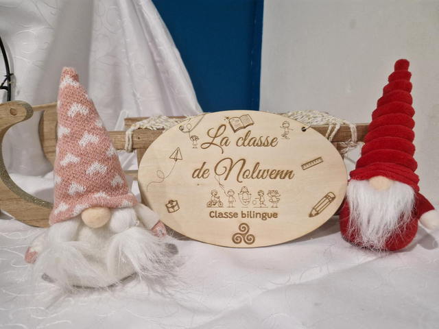 Plaque personnalisé 