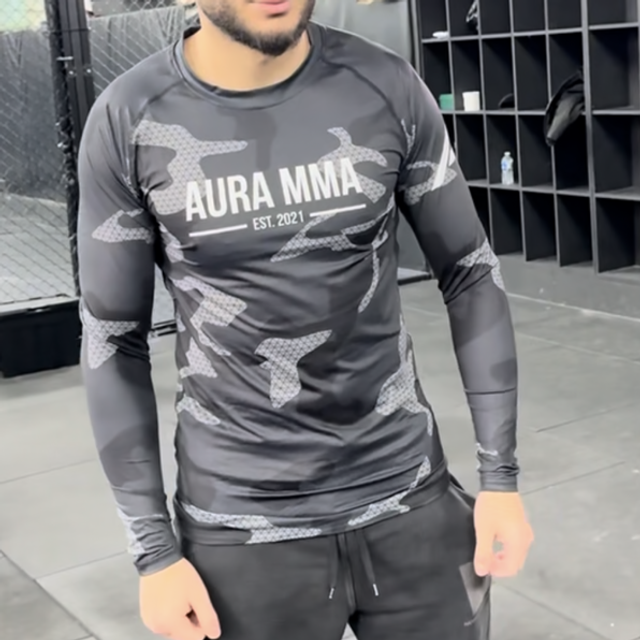 Long Sleeve 2026 Edition Rashguard: “Black Camo”