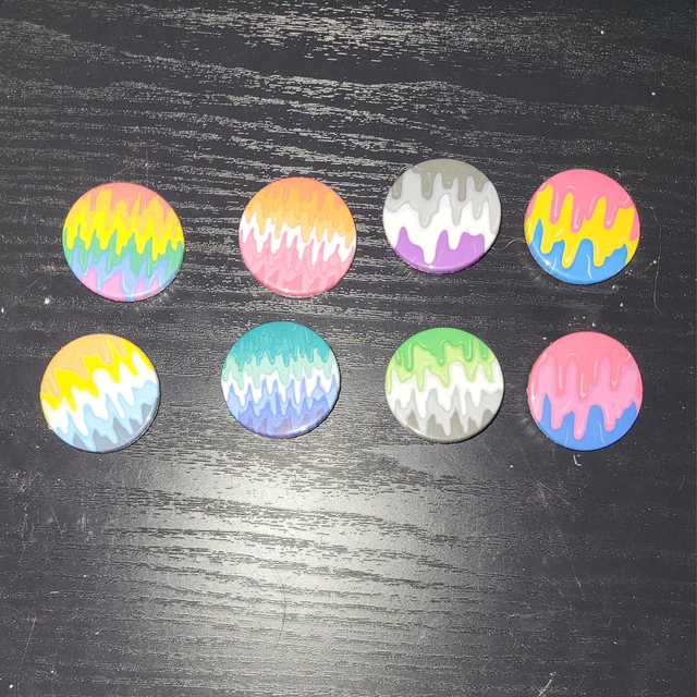 Melted Pride Badges