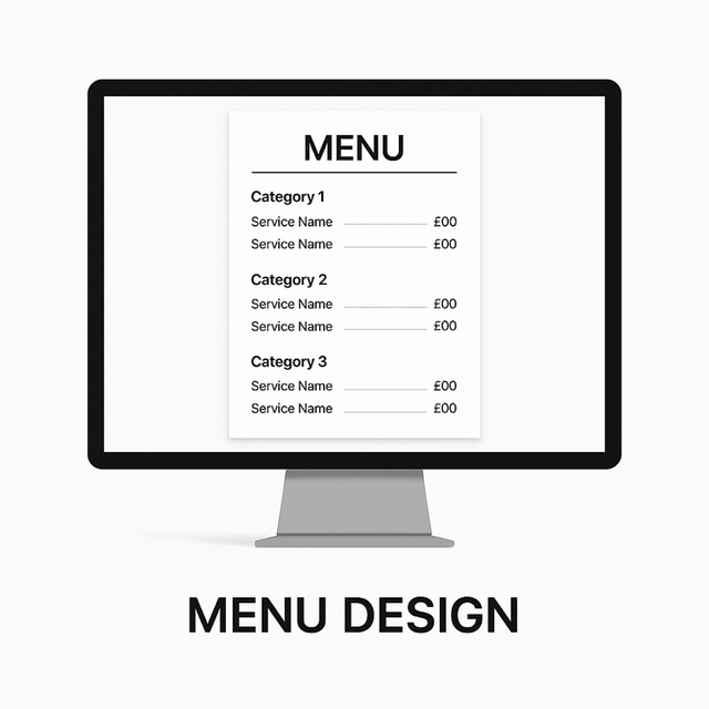 MENU DESIGNS UNLIMITED CHANGES