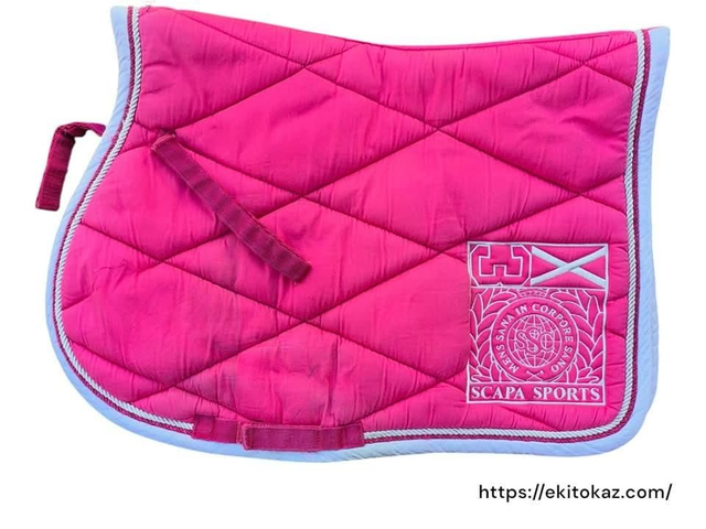 Tapis de selle SCAPA rose (PC1003)