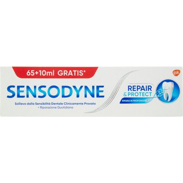 SENSODYNE DENTIFRICIO REPAIR&amp;PROTECT/65+10ML
