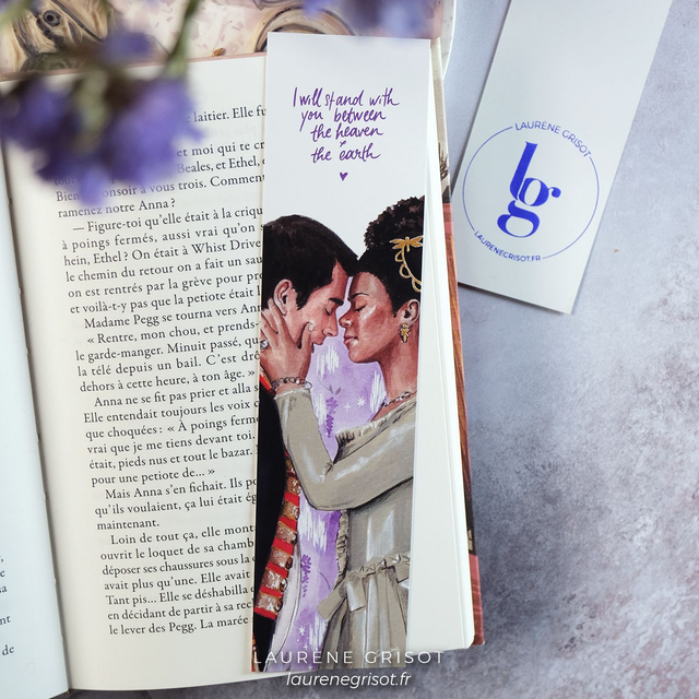 Queen Charlotte &amp; George (bookmark)