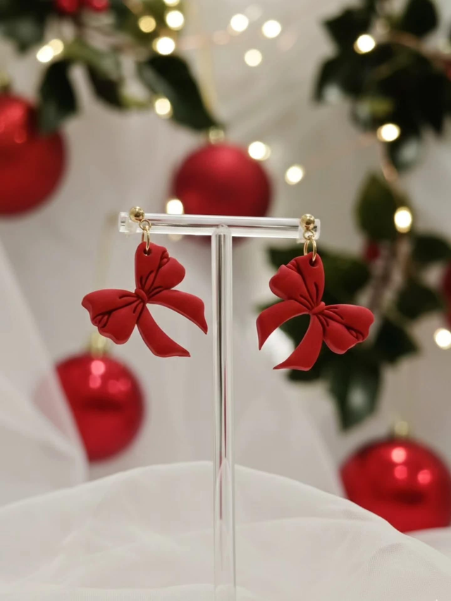 Praznična kolekcija - Velika rdeča pentlja