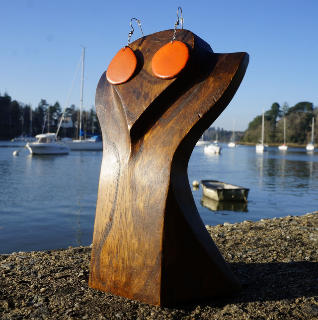 Chips orange avec chainette