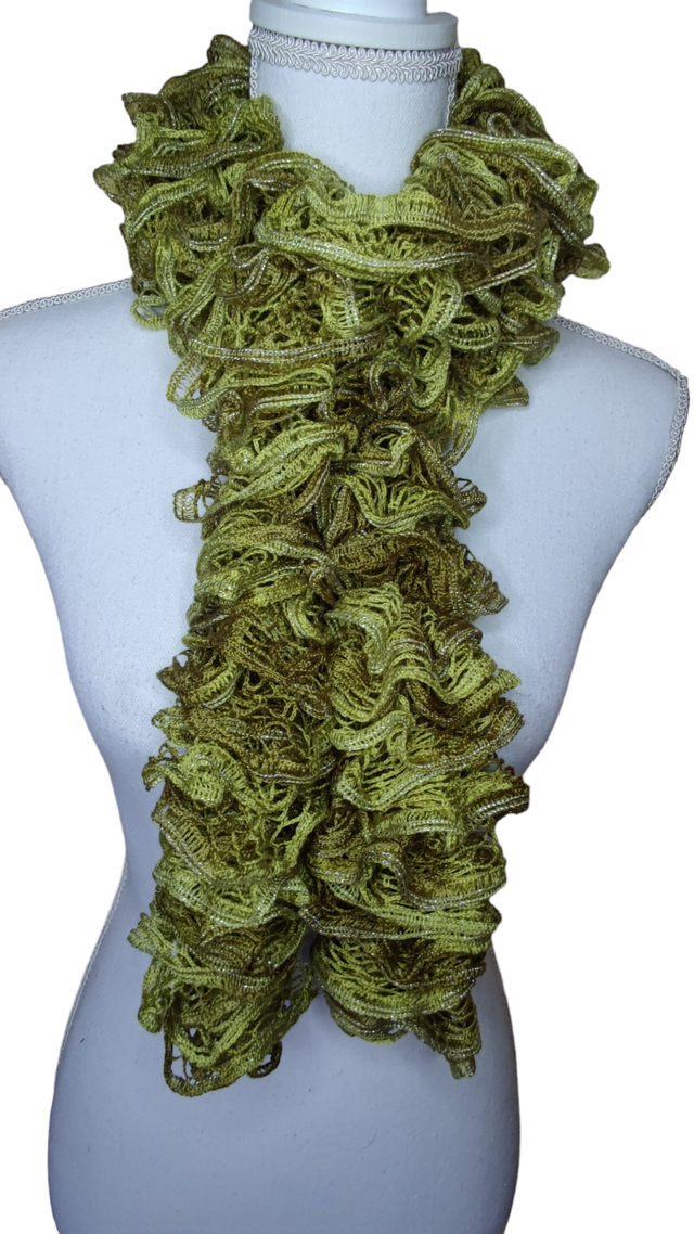 Écharpe dégradé de vert