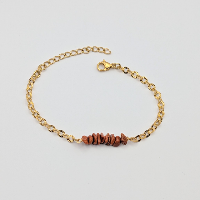 Bracelet pierres de sable 