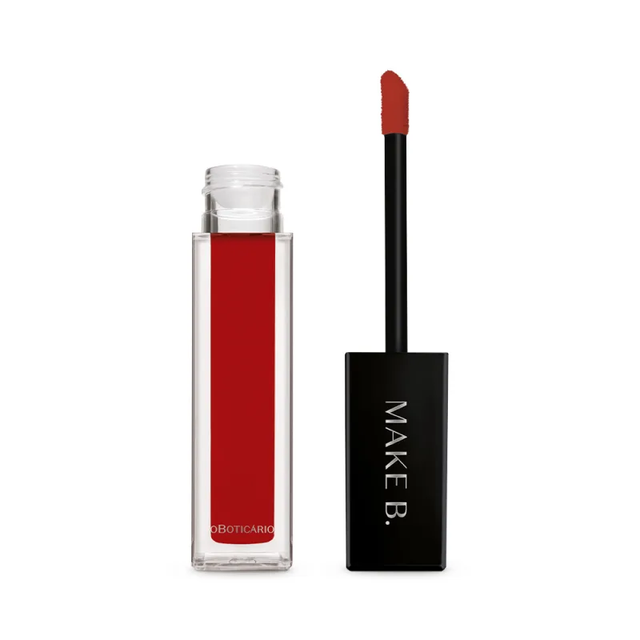 Batom Líquido Mate Vermelho Red Boost Make B. 5ml