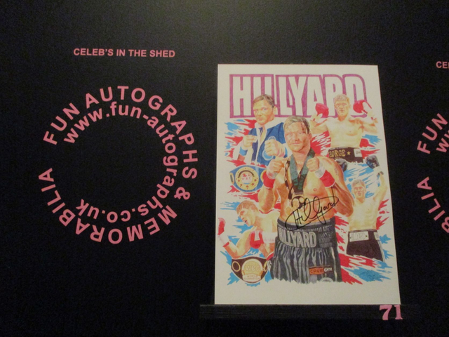 George Hillyard Limited Edition Signed A4 Portrait Drawing Print (71)