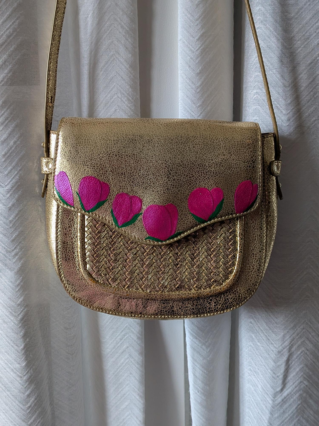 Tulipes dorées - Sac bandoulière 