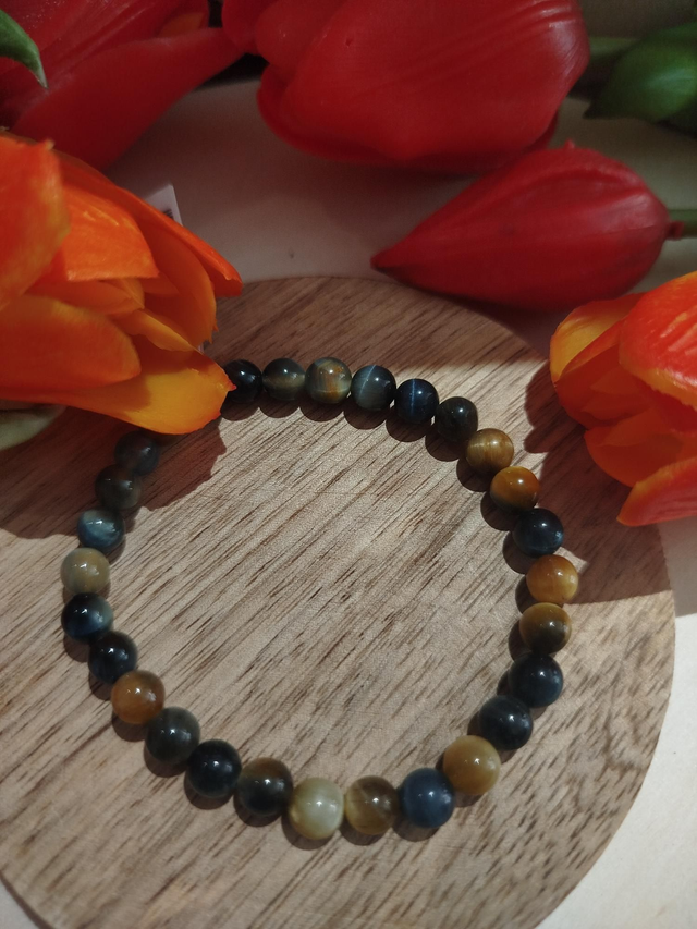 Bracelet Oeil du Tigre Doré