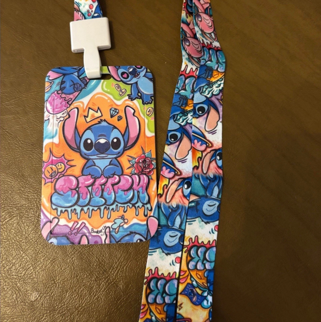 Disney Stitch Lanyard