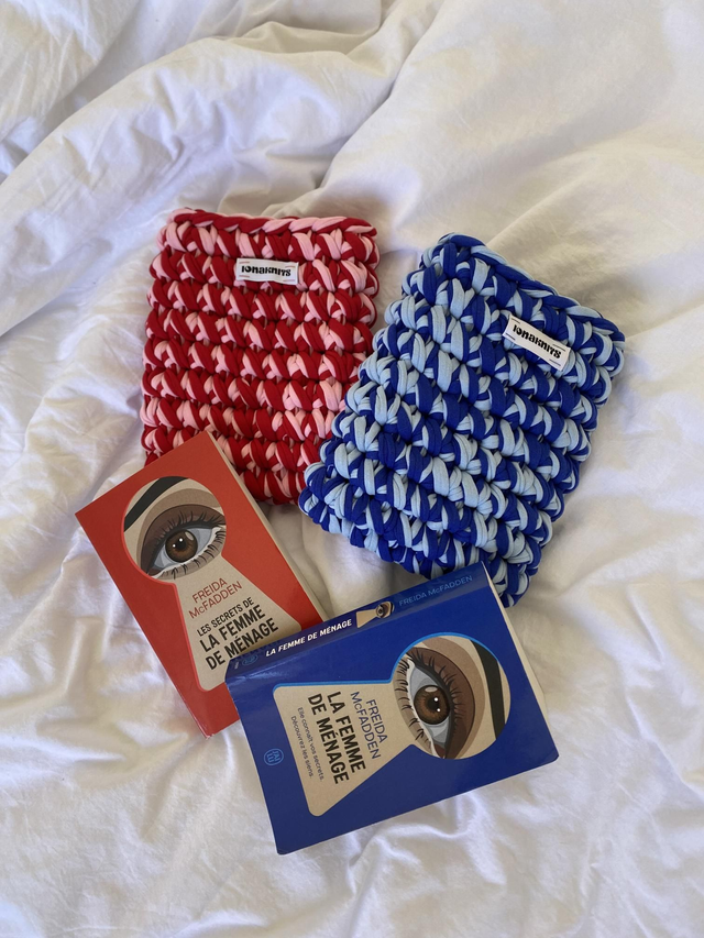 Book sleeve | Pochette livre de poche