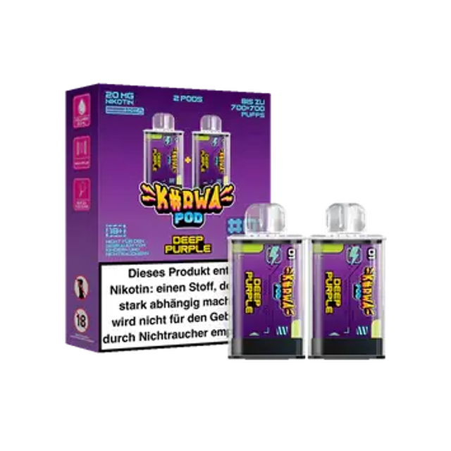 Kurwa Pod Prefilled Deep Purple #1 2x2 ml