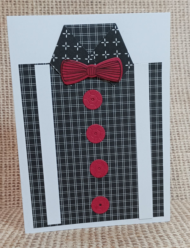 Carte simple chemise.