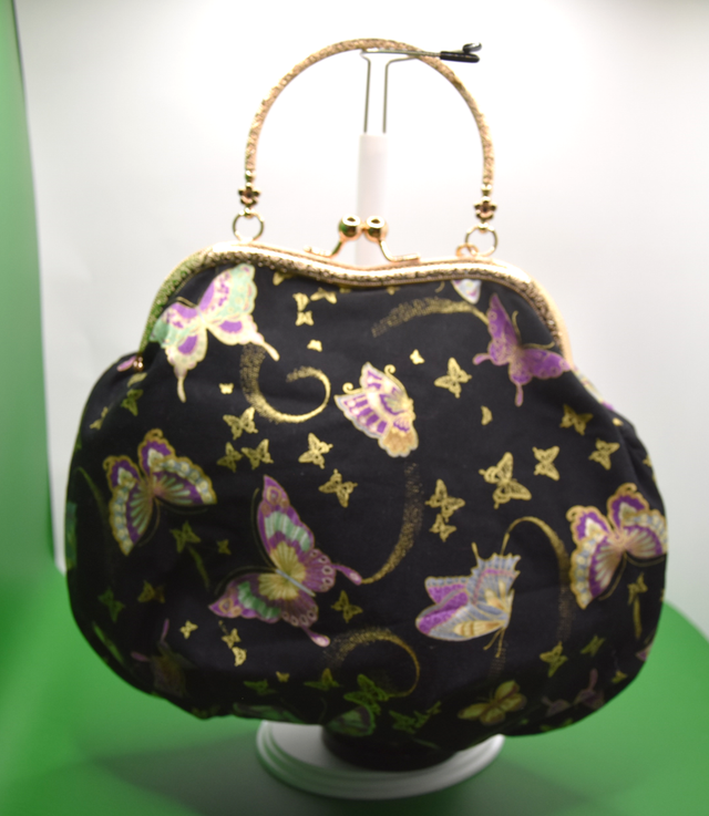 Tasche mit Schmetterlings-Motiv mit Bügel