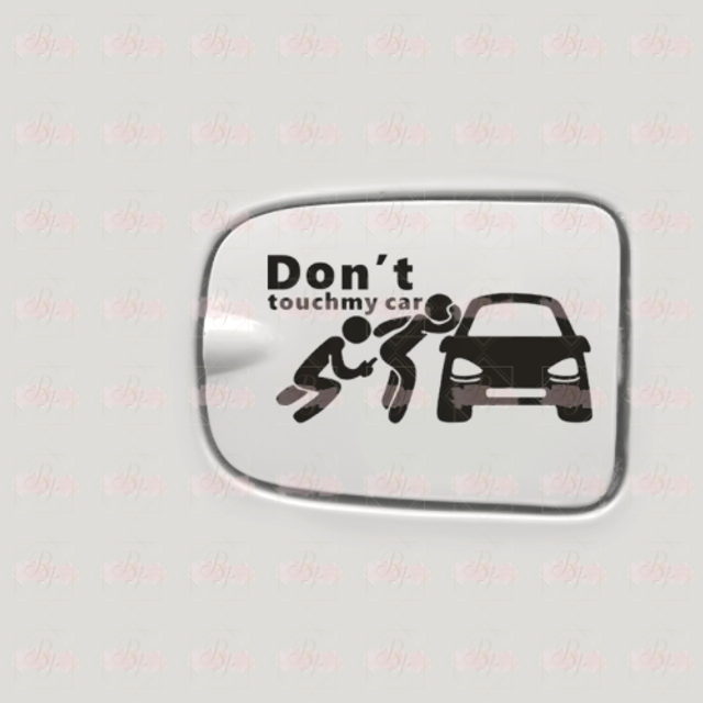 Sticker Trappe (DON’T TOUCH MY CAR) 3