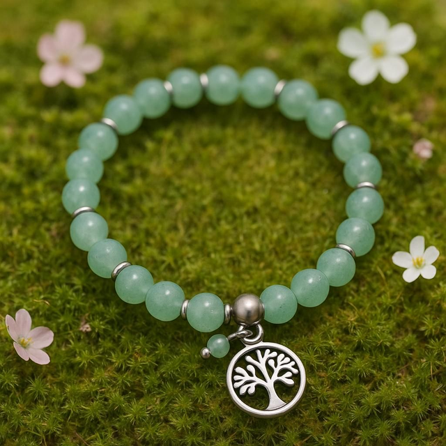 Bracelet Aventurine - Chance &amp; Sérénité 