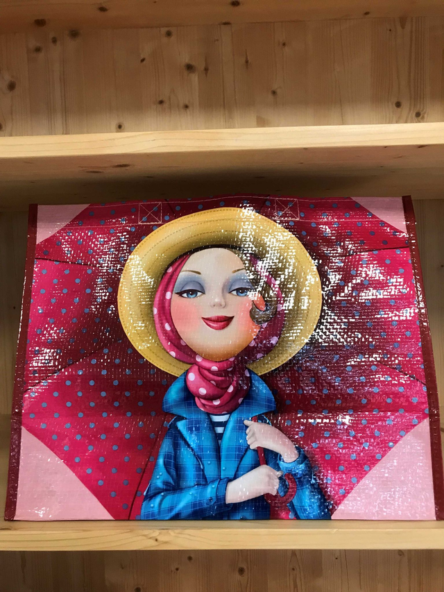 Sac cabas femme rouge 