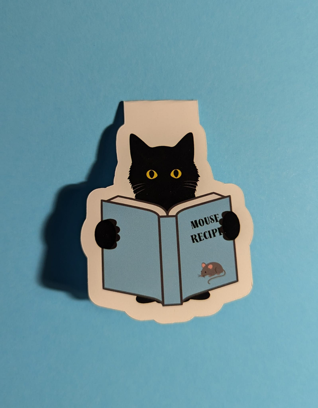 Magnetic Bookmark - Cat