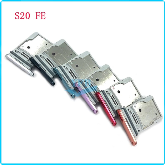 Für Samsung Galaxy S20 FE Sim Kartenleser Halter Sim Karte Tray Halter Schwarz