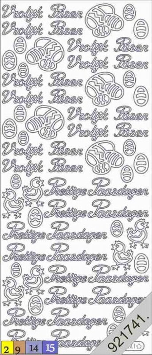 Vrolijk Pasen (groen)