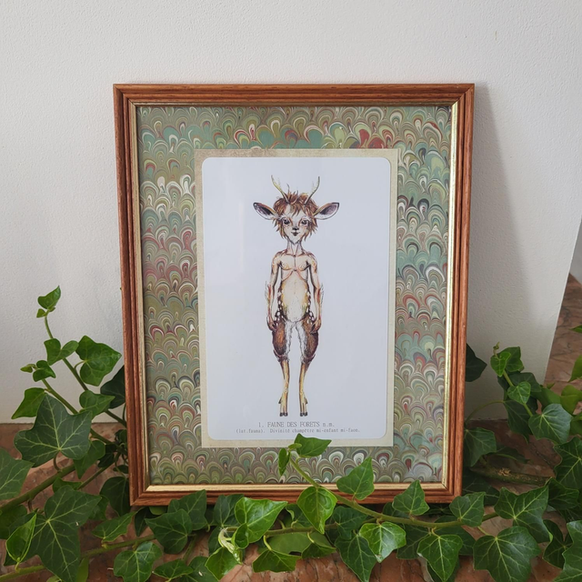Moyen cadre - "Faune des bois"
