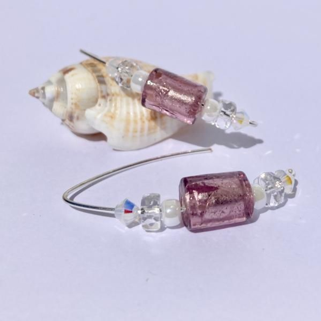 Boucles d'Oreille - Rosée 